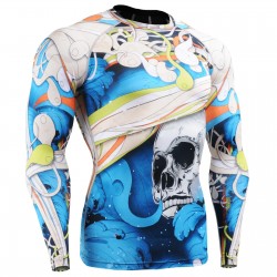 "The Skeleton" Full Blue -...