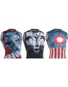 Sleeveless tops/singlets